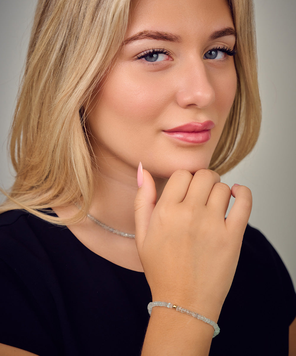 Asher Golden Bead Bracelet