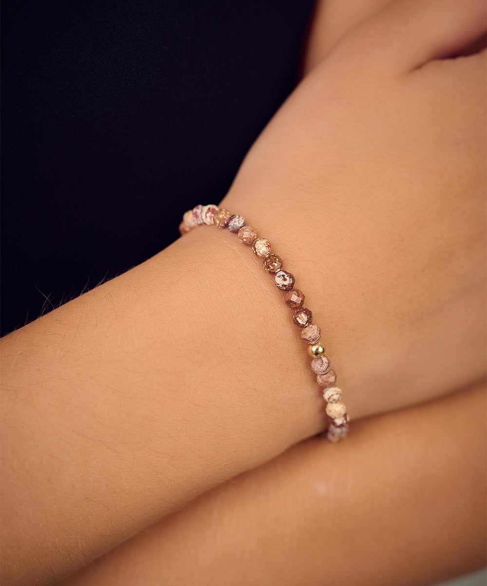 Benjamin Golden Bead Bracelet