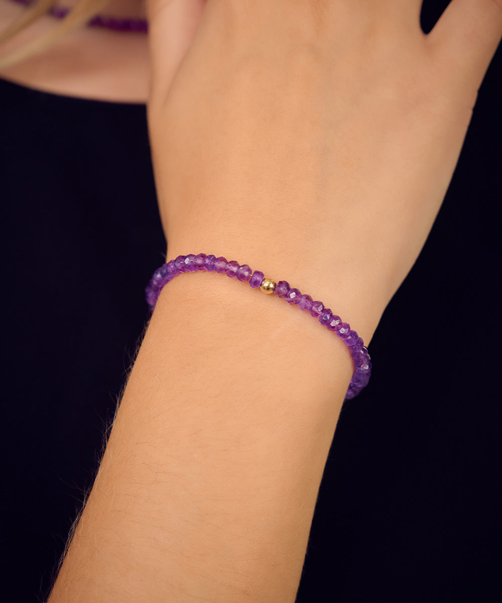 Gad Golden Bead Bracelet