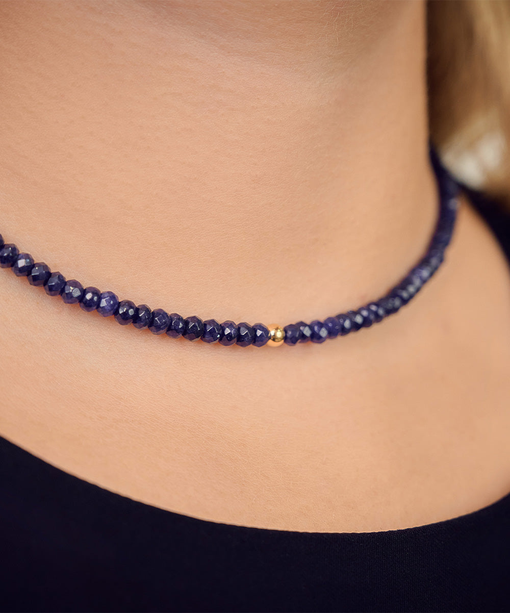 Issachar Golden Bead Necklace