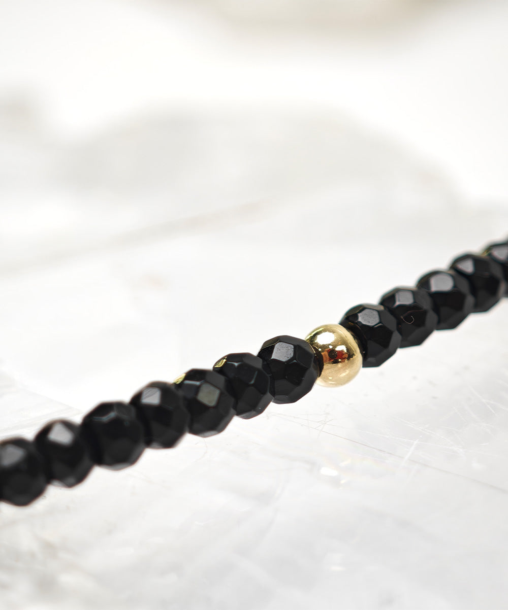 Joseph Golden Bead Necklace