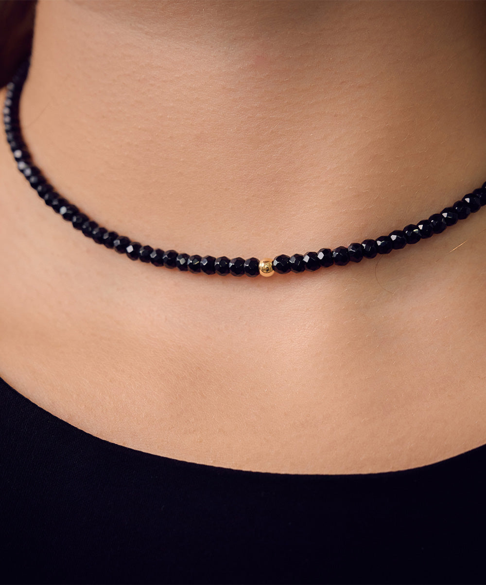 Joseph Golden Bead Necklace