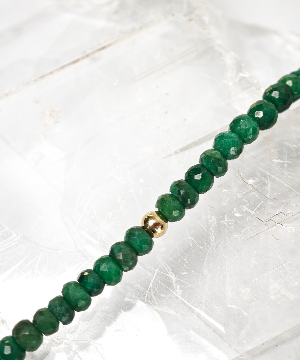 Levi Golden Bead Bracelet