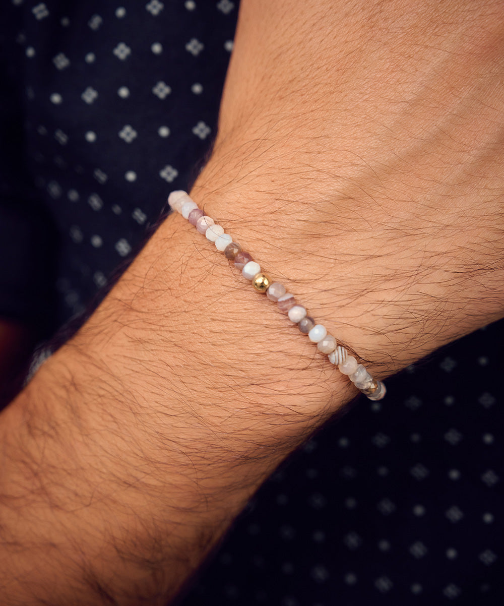 Naphtali Golden Bead Bracelet