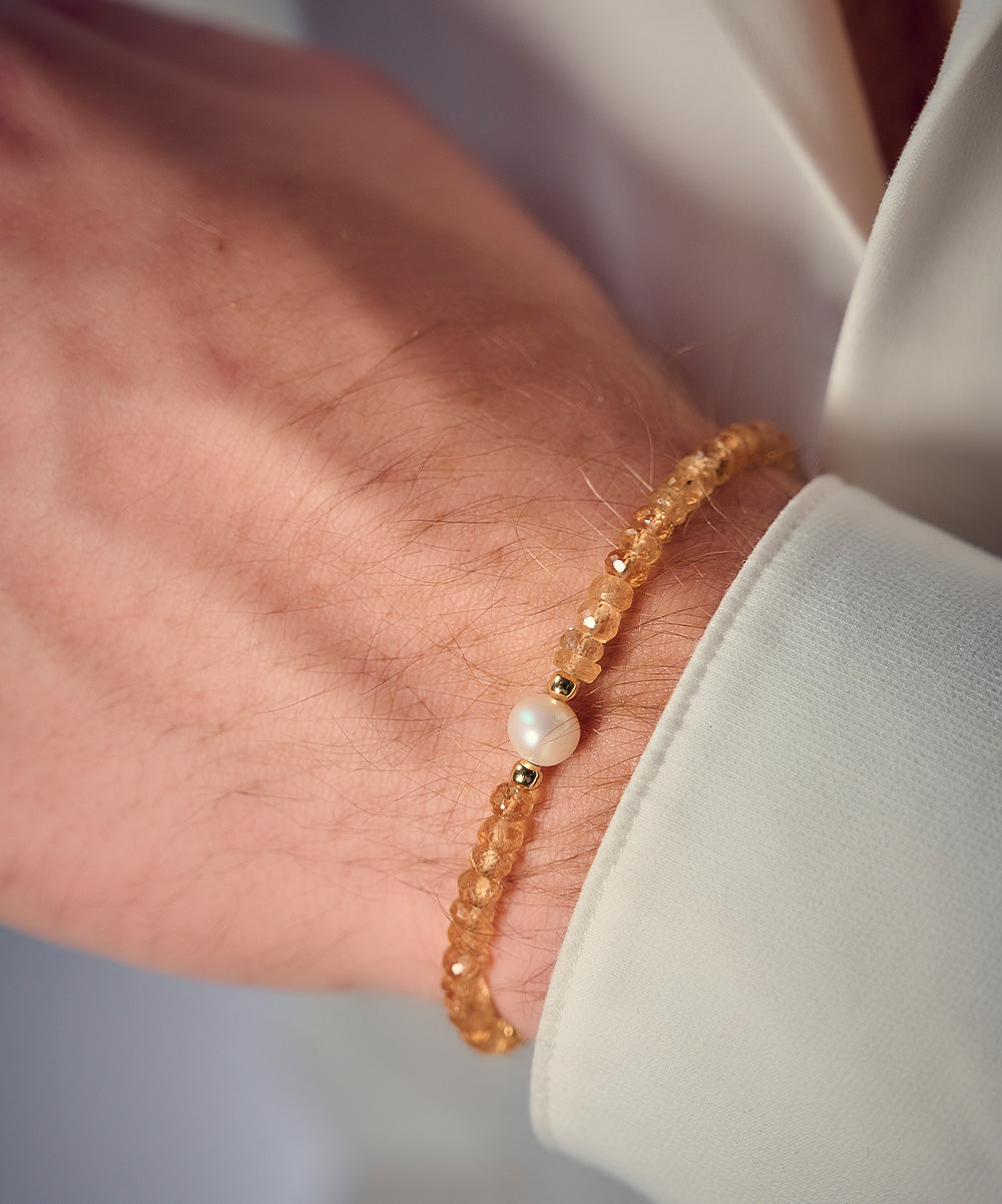 Simeon Pearl Bracelet