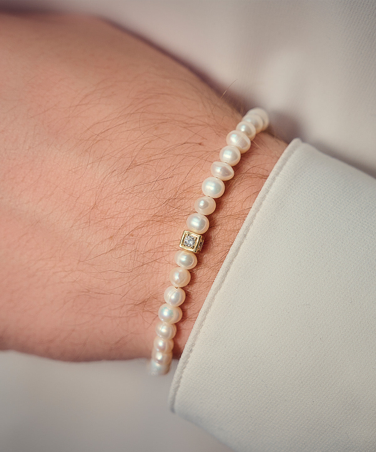 Pearl Diamond Bracelet