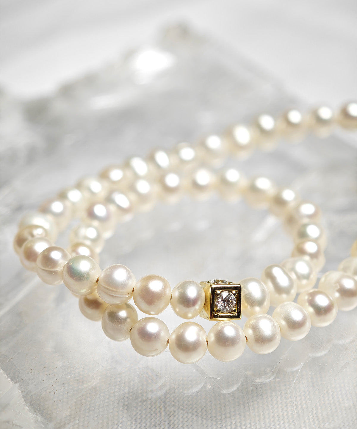 Pearl Diamond Necklace