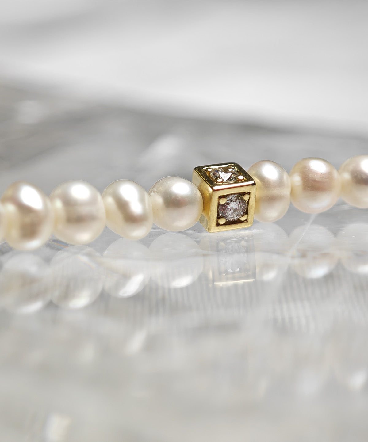 Pearl Diamond Necklace