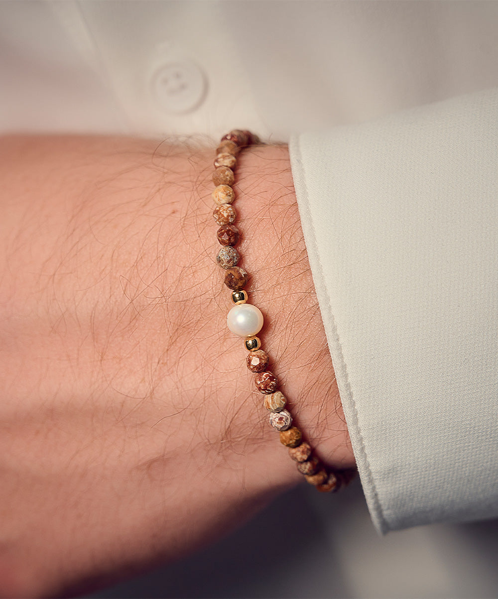 Benjamin Pearl Bracelet