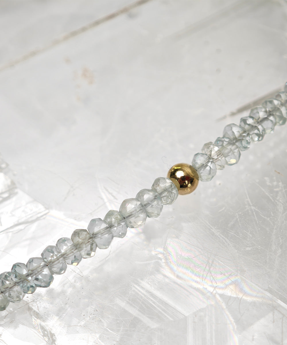 Asher Golden Bead Bracelet