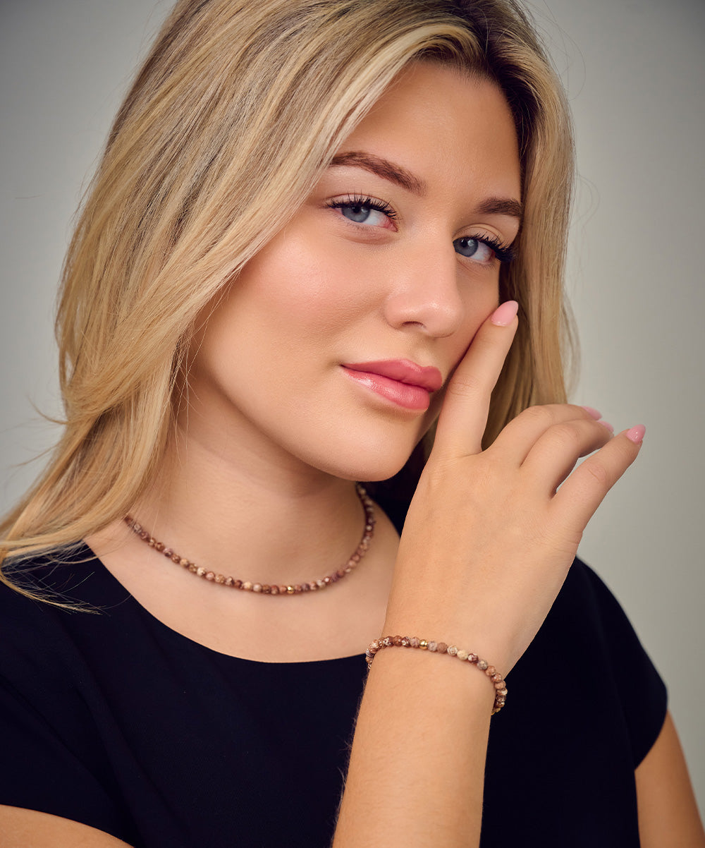 Benjamin Golden Bead Bracelet