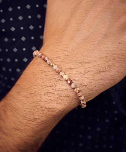 Benjamin Golden Bead Bracelet