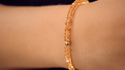 Dan Golden Bead Bracelet