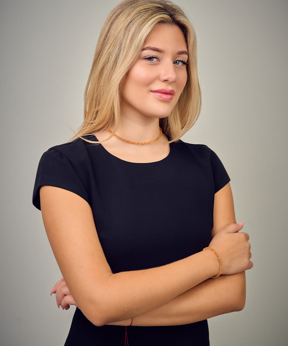 Dan Golden Bead Bracelet