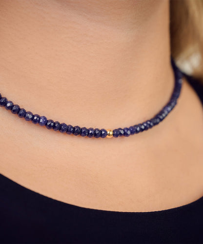 Issachar Golden Bead Necklace