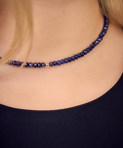 Issachar Golden Bead Necklace