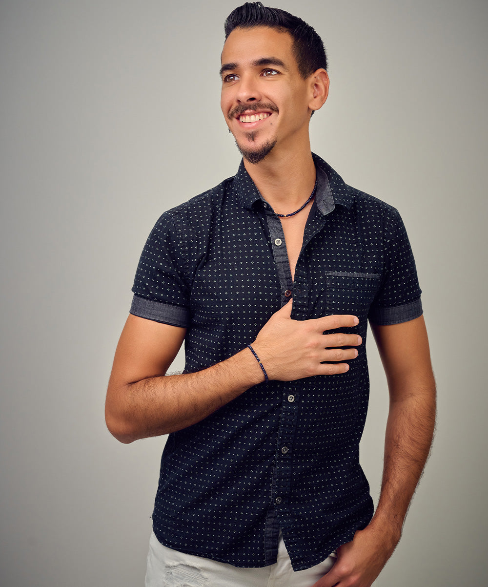 Issachar Golden Bead Necklace