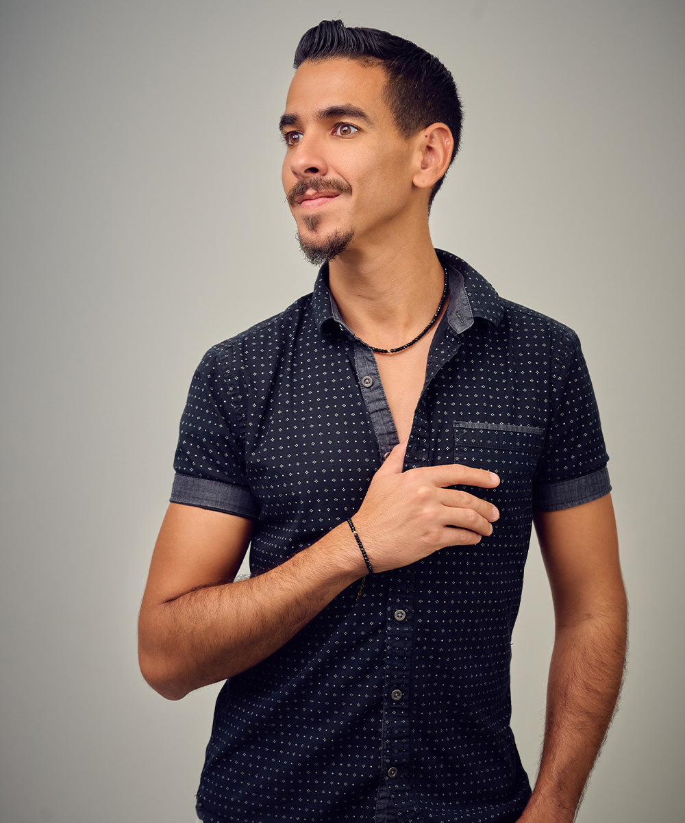 Joseph Golden Bead Necklace