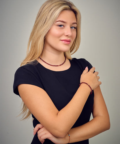 Judah Golden Bead Necklace