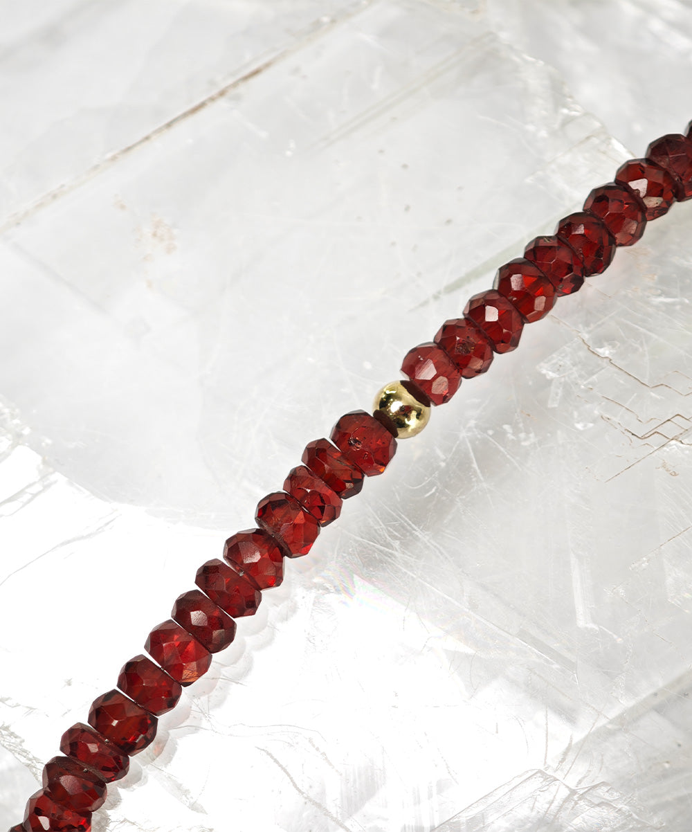 Judah Golden Bead Necklace