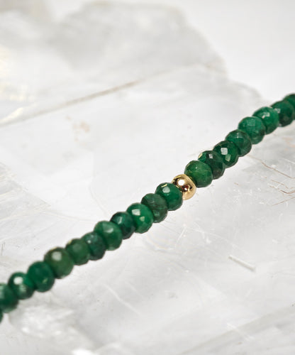 Levi Golden Bead Necklace