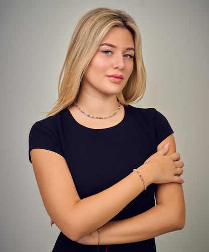 Naphtali Golden Bead Necklace