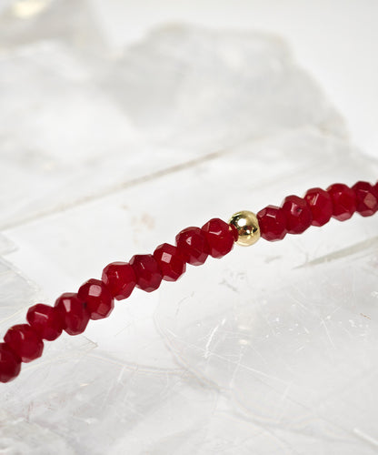 Reuben Golden Bead Bracelet