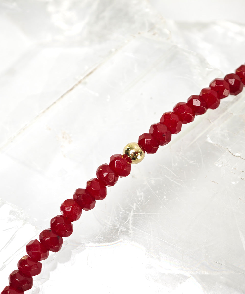 Reuben Golden Bead Bracelet