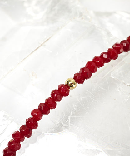 Reuben Golden Bead Necklace