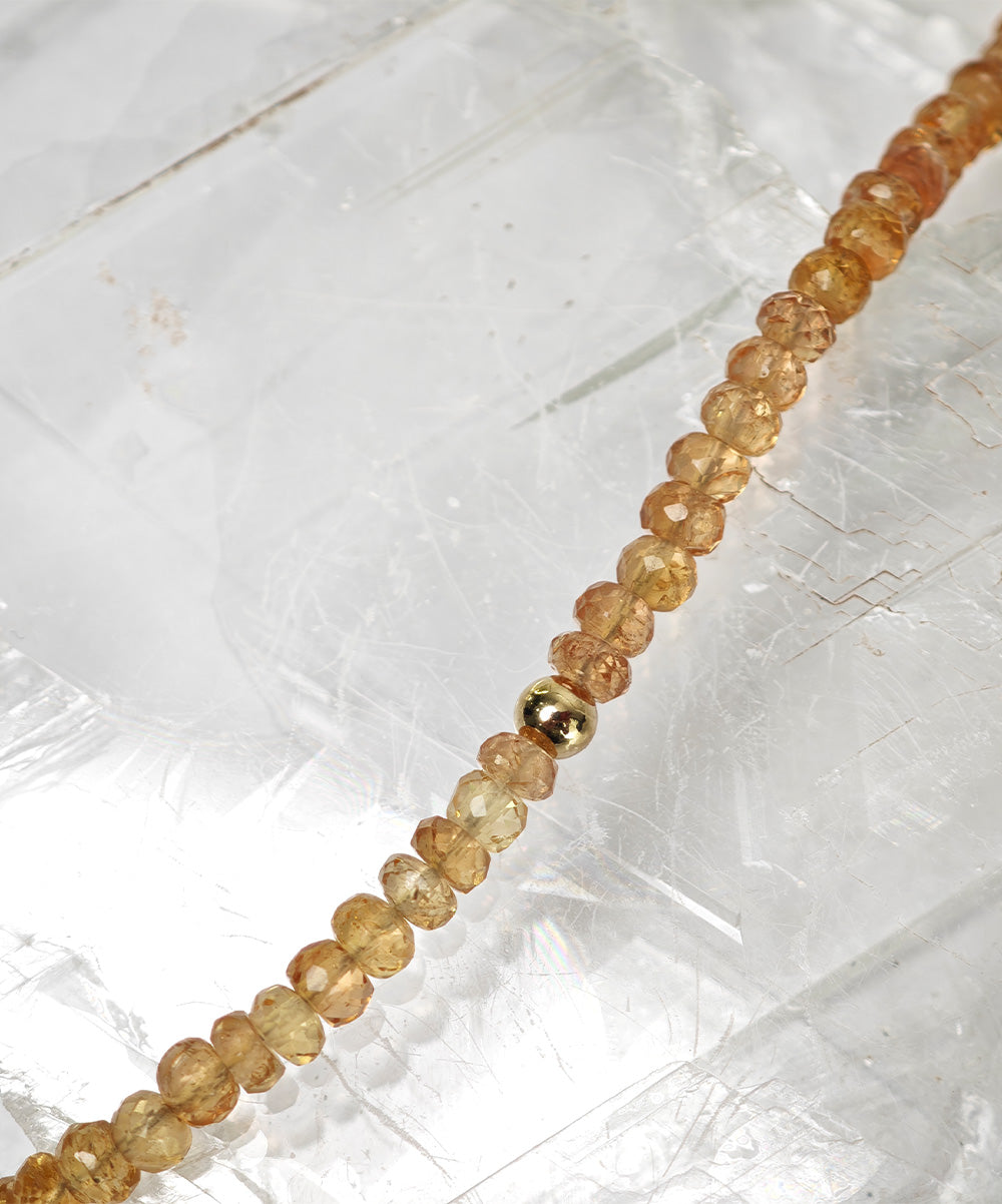 Simeon Golden Bead Bracelet