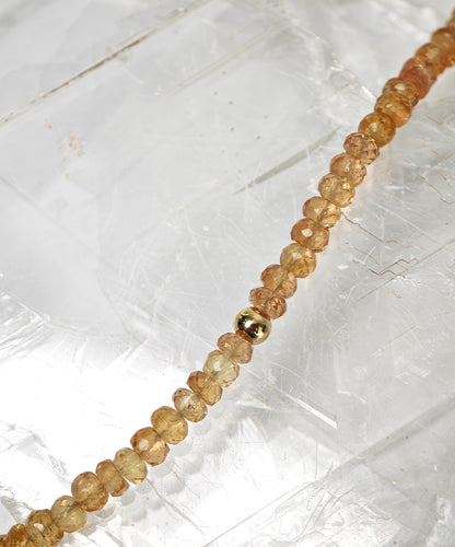 Simeon Golden Bead Bracelet