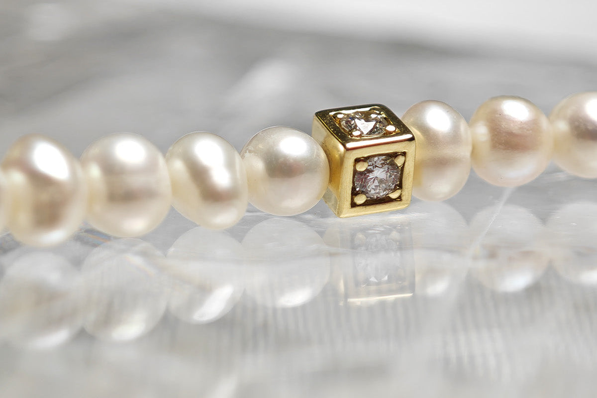 Pearl Diamond Bracelet