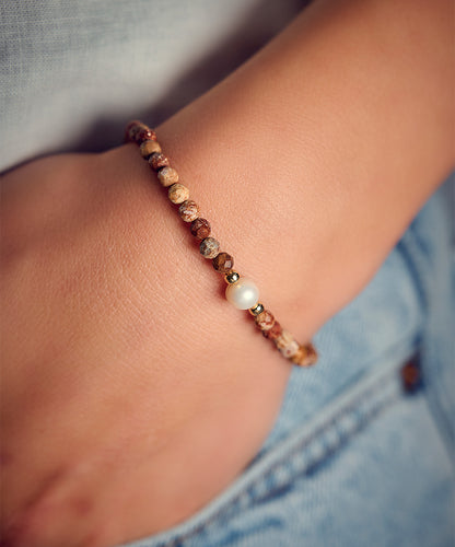 Benjamin Pearl Bracelet